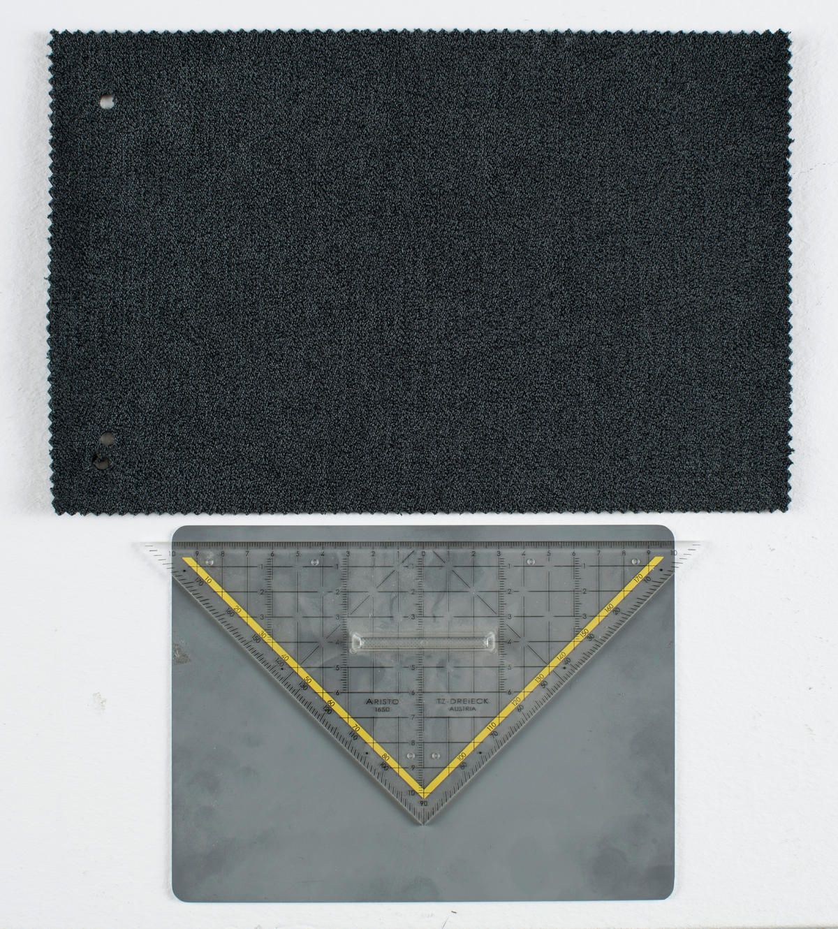 ECKSOFA in Webstoff Schwarz  - Schwarz, Konventionell, Kunststoff/Textil (235/158cm) - P & B