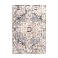 FLACHWEBETEPPICH 160/230 cm Indiana 100 Grau / Braun Braun, Grau  - Braun/Grau, KONVENTIONELL, Textil (160/230cm)