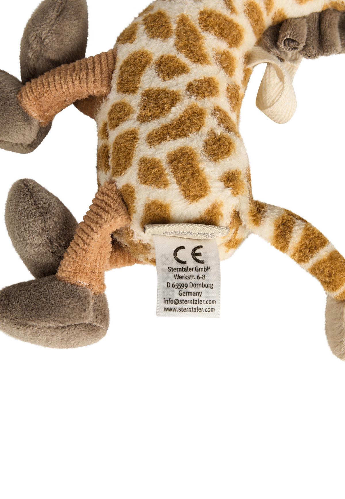 SPIELBOGEN-ANHÄNGER Giraffe Kaya  - Dunkelgelb, Basics, Textil (21cm) - Sterntaler