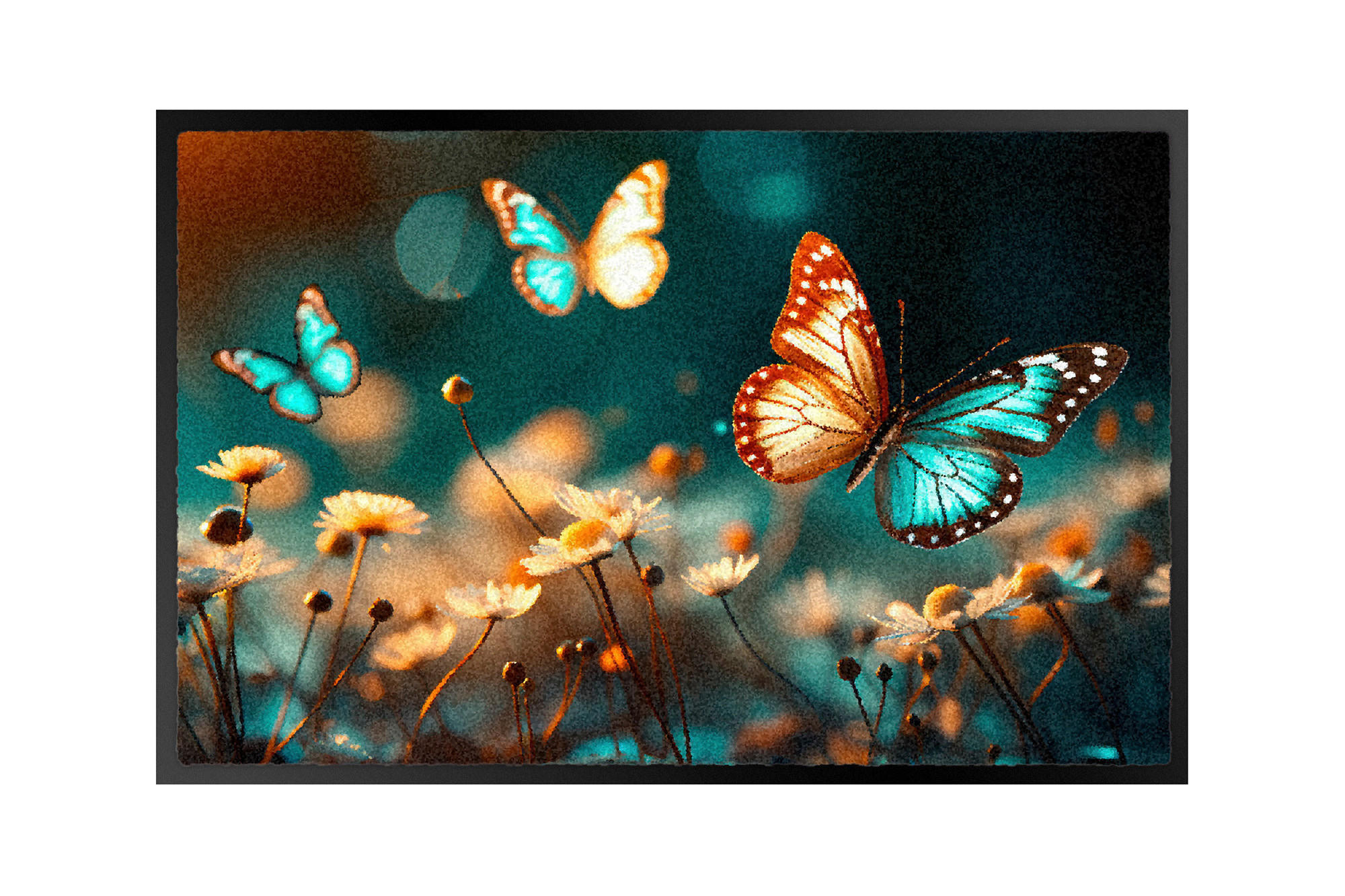 SZENNYFOGÓ SZŐNYEG - többszínű, Basics, műanyag (80/0,9/120cm)