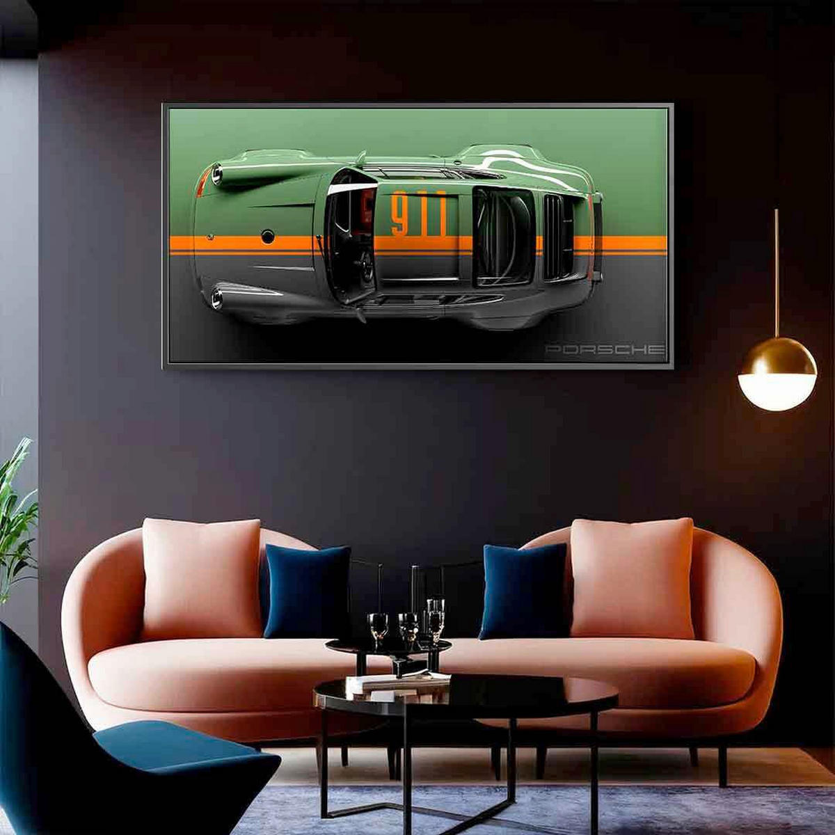 KUNSTDRUCK  - Multicolor, Basics, Holz (150x75cm)