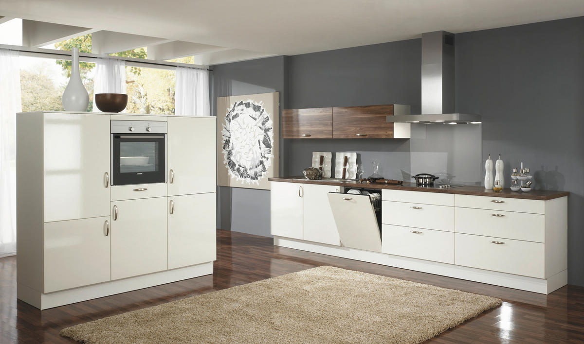 EINBAUKÜCHE   - Design, Holzwerkstoff - Novel