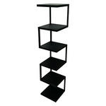 REGAL  25/119/25 cm Schwarz  - Schwarz, Basics, Metall (25/119/25cm) - Carryhome