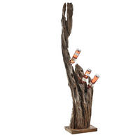 FLASCHENHALTER - Naturfarben, LIFESTYLE, Holz (30/180/30cm) - Landscape