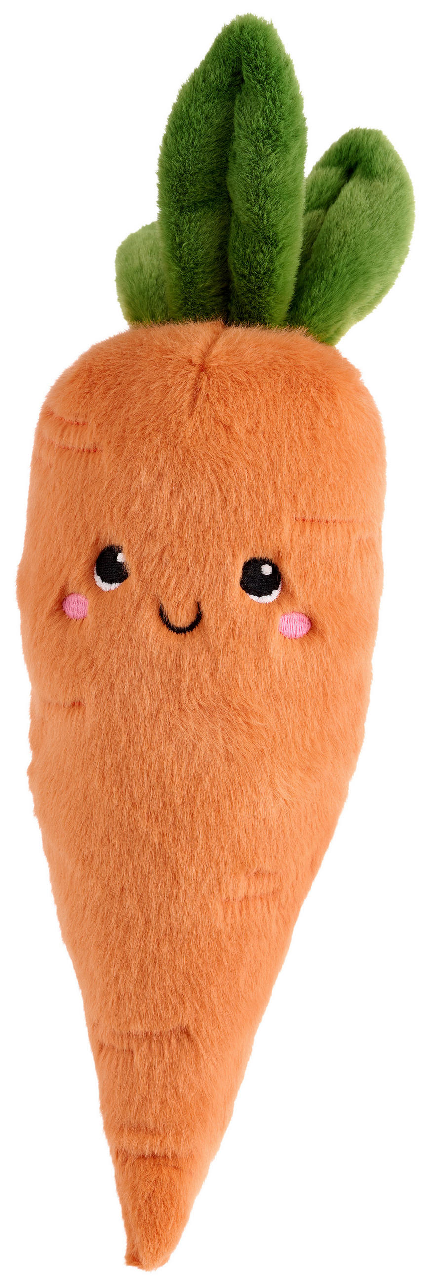 PLÜSCHFIGUR  - Orange/Grün, Trend, Kunststoff/Textil (11/36/10cm) - Patinio