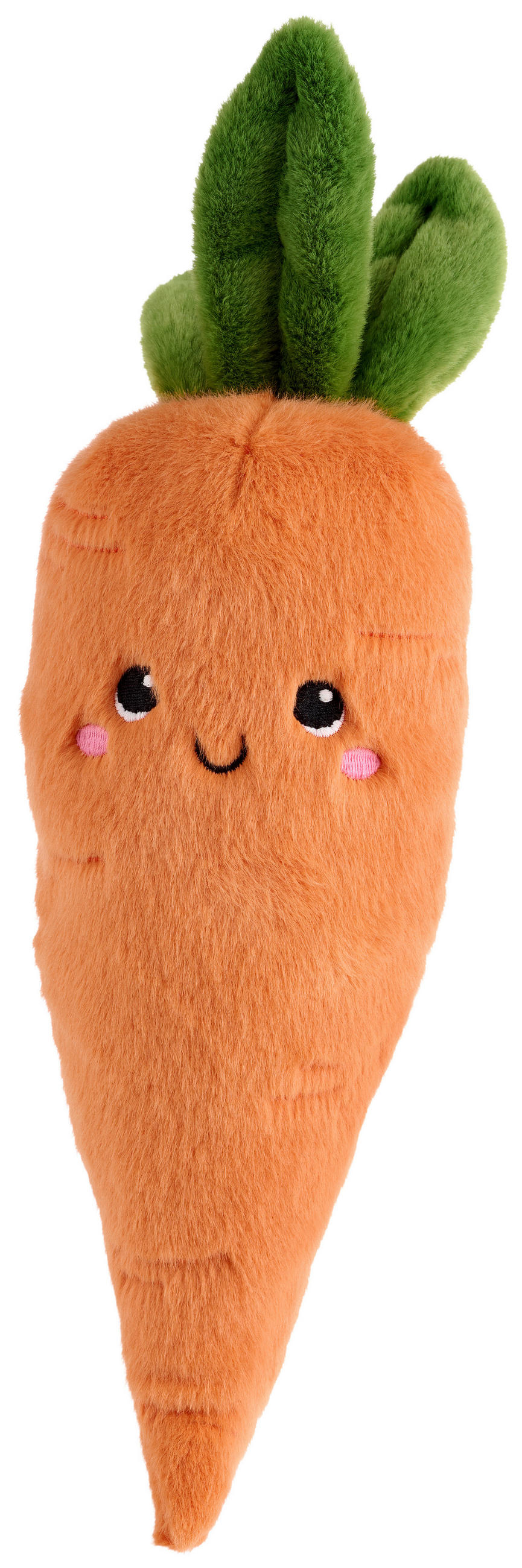 PLÜSCHFIGUR  - Orange/Grün, Trend, Kunststoff/Textil (11/36/10cm) - Patinio