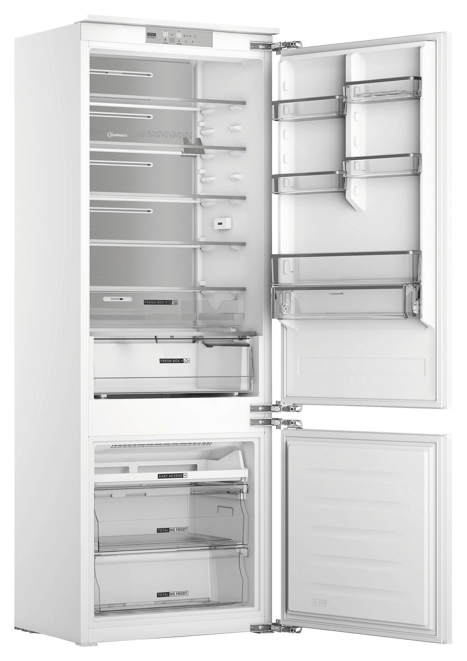 Thumbnail - Bauknecht Kühl-Gefrier-Kombination, Weiß, Metall, Kunststoff, 3 Schublade(n),3 Schublade(n) Schubladen, D, 69x193.5x55.1...
