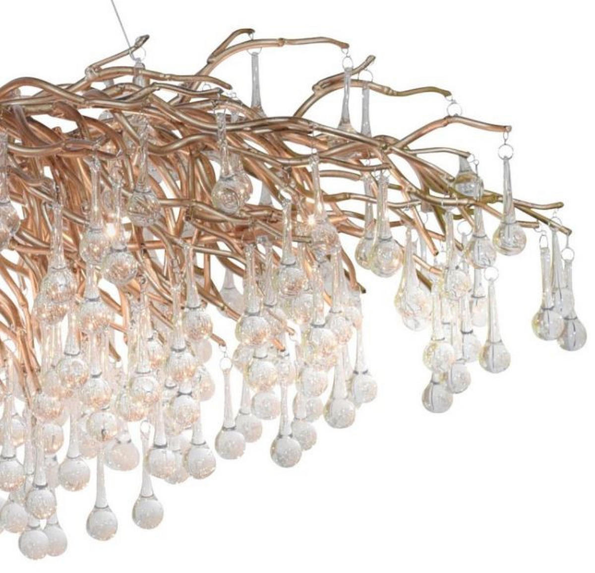 CANDELABRU - alămiu, Lifestyle, sticlă/metal (150/75/250cm)