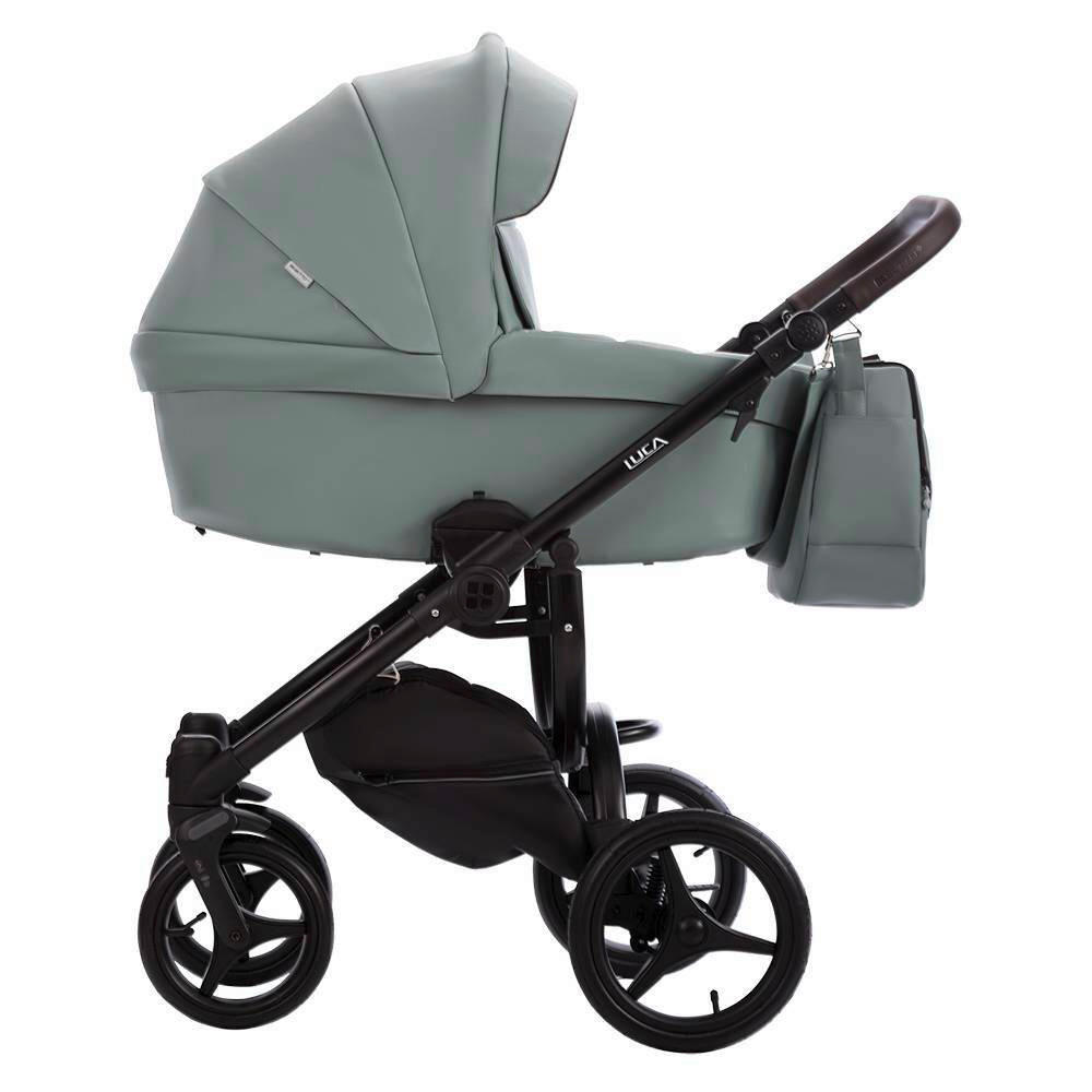 DJEČJA KOLICA  Luca Pro  - mint siva, Basics, tekstil/metal (50/90/50cm) - BEBETTO