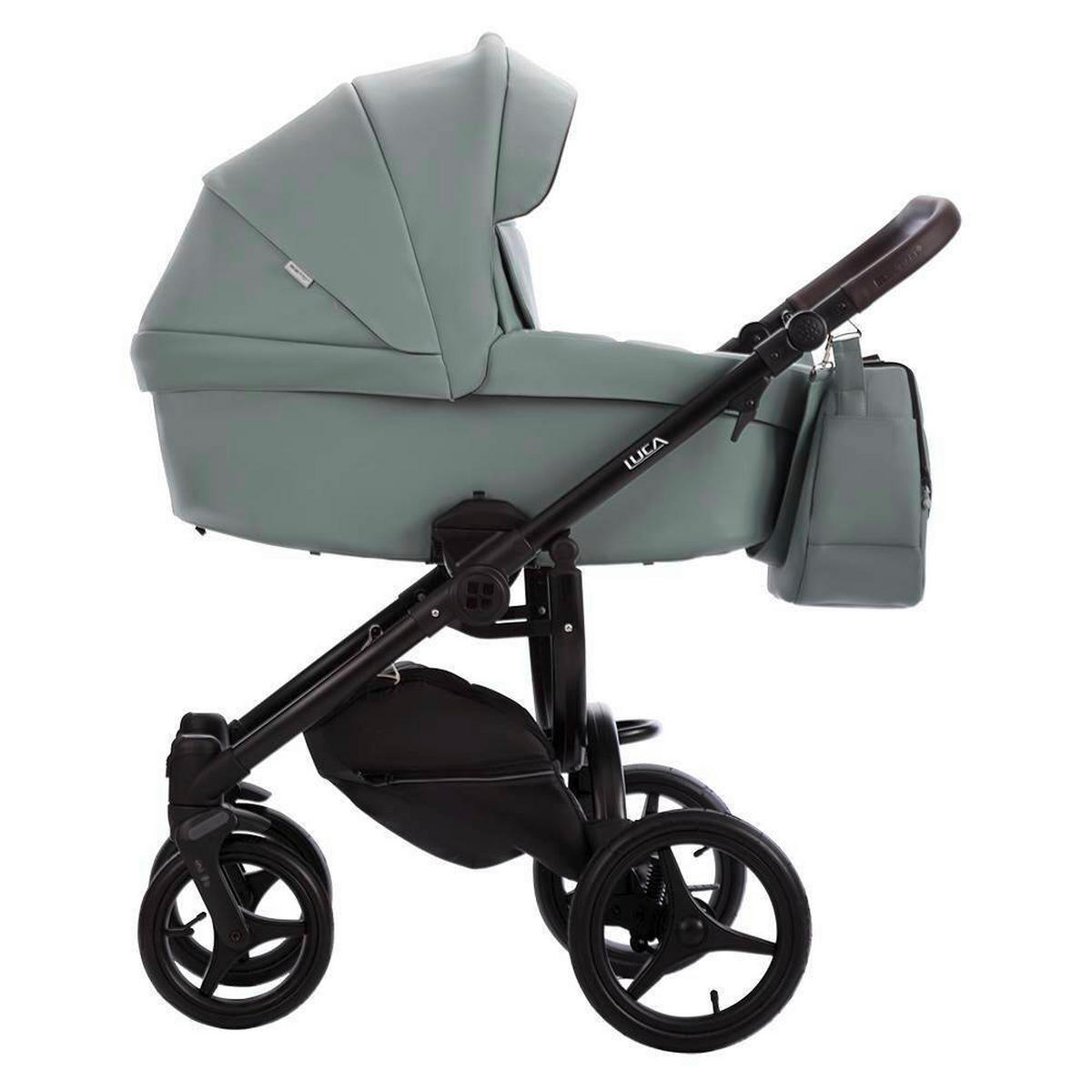 DJEČJA KOLICA  Luca Pro  - mint siva, Basics, tekstil/metal (50/90/50cm) - BEBETTO