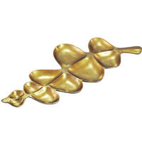 DEKOSCHALE - Goldfarben, Design, Metall (60,5/3/17,5cm) - Livetastic