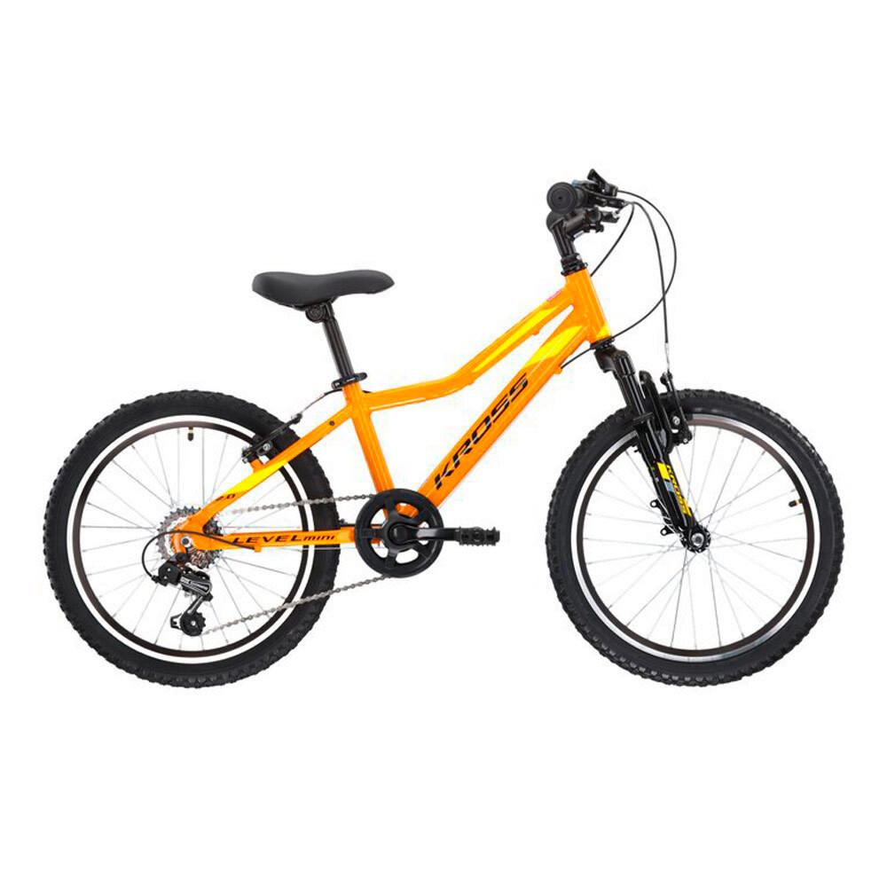 KINDERFAHRRAD 20 Zoll  - Orange, KONVENTIONELL, Metall (65/40/65cm)