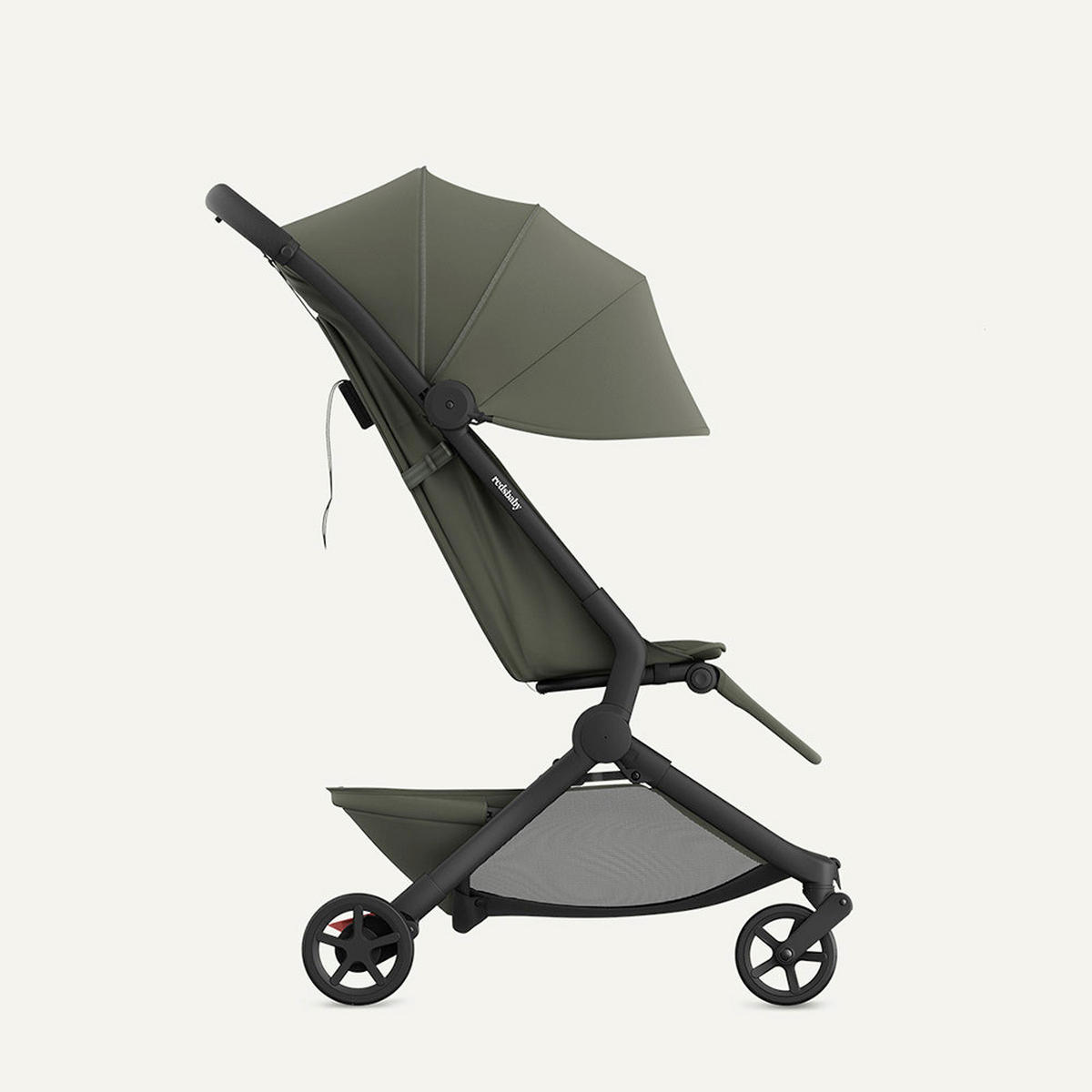 DJEČJA KOLICA   - maslinasto zelena, Basics, metal/tekstil (77/45/103cm) - BEBETTO