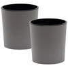 ÜBERTOPF-SET 30/30,5 cm  - Grau, Basics, Kunststoff (30/30,5cm) - Siena Garden