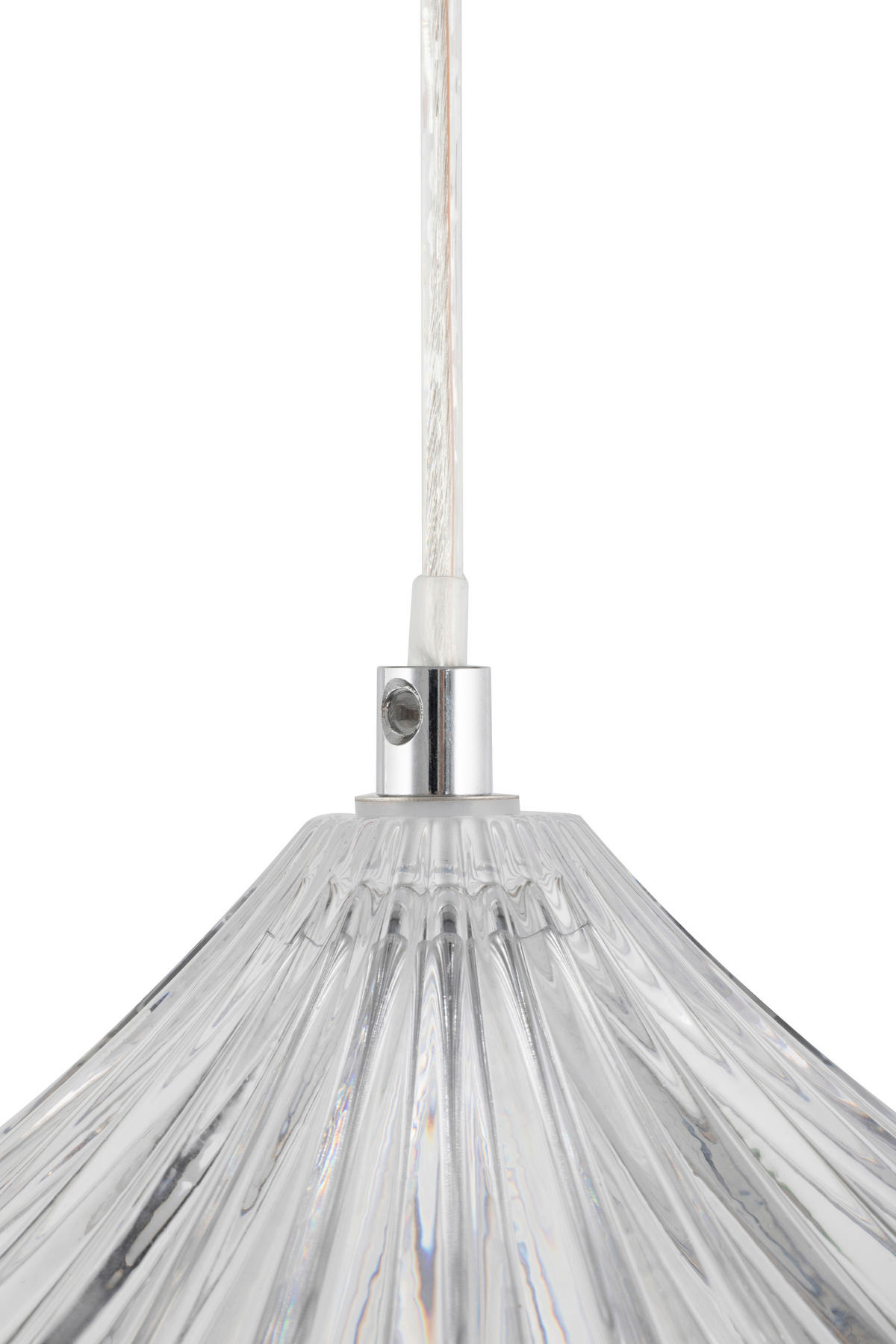 HÄNGELEUCHTE 29/115 cm  - Klar, Trend, Glas/Metall (29/115cm) - Novel