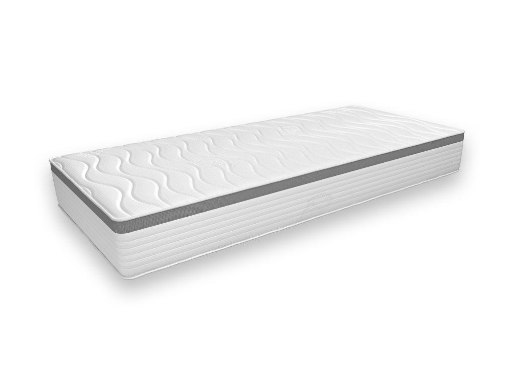 MADRAC  90/200 cm     - sivo-bijela, Konvencionalno, tekstil (90/200cm) - Lesnina-XXXL