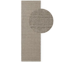 WOLLTEPPICH 80/250 cm Camden Grau  - Grau, KONVENTIONELL, Textil (80/250cm) - Ted Baker