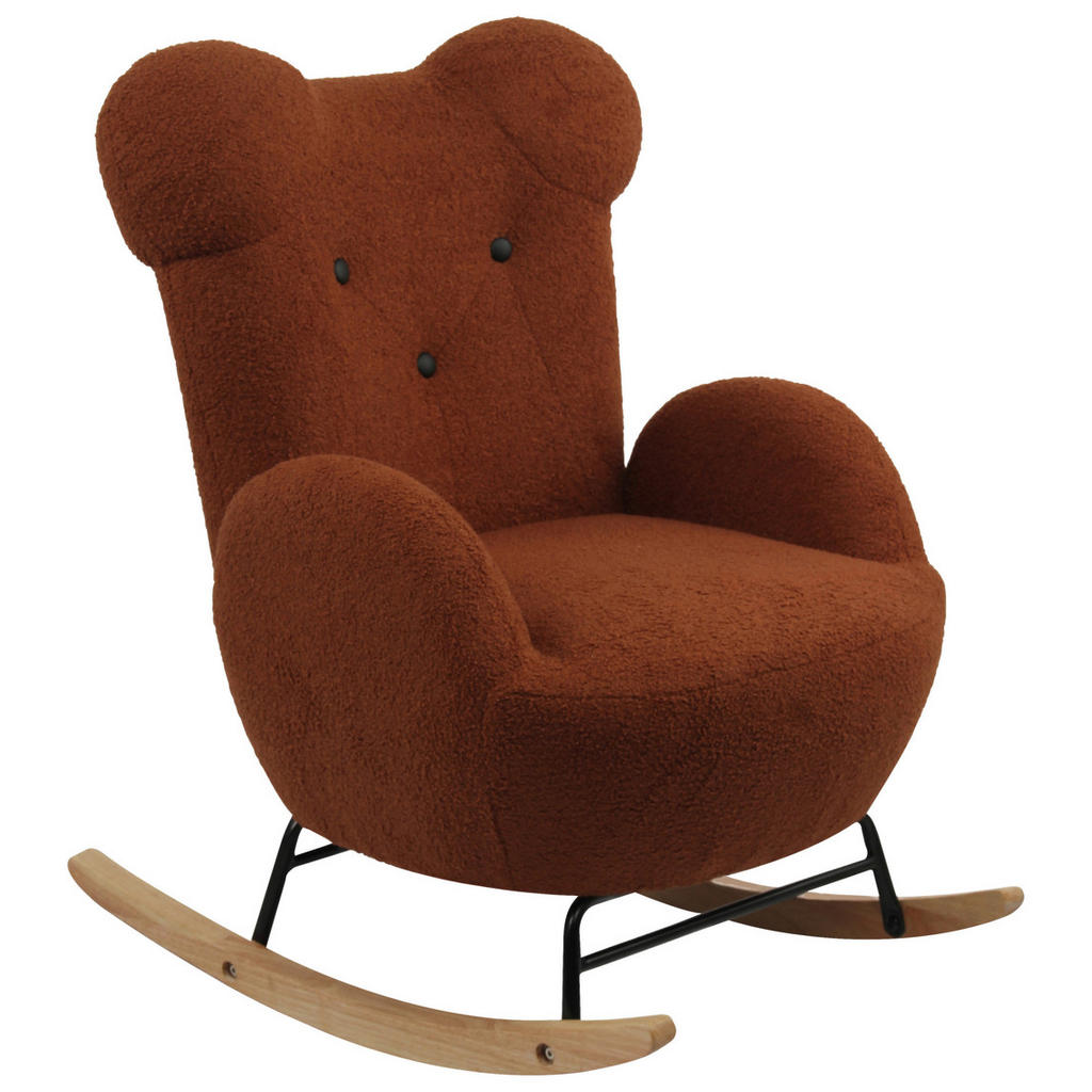 Kinder-Schaukelstuhl Braun B: 59 cm