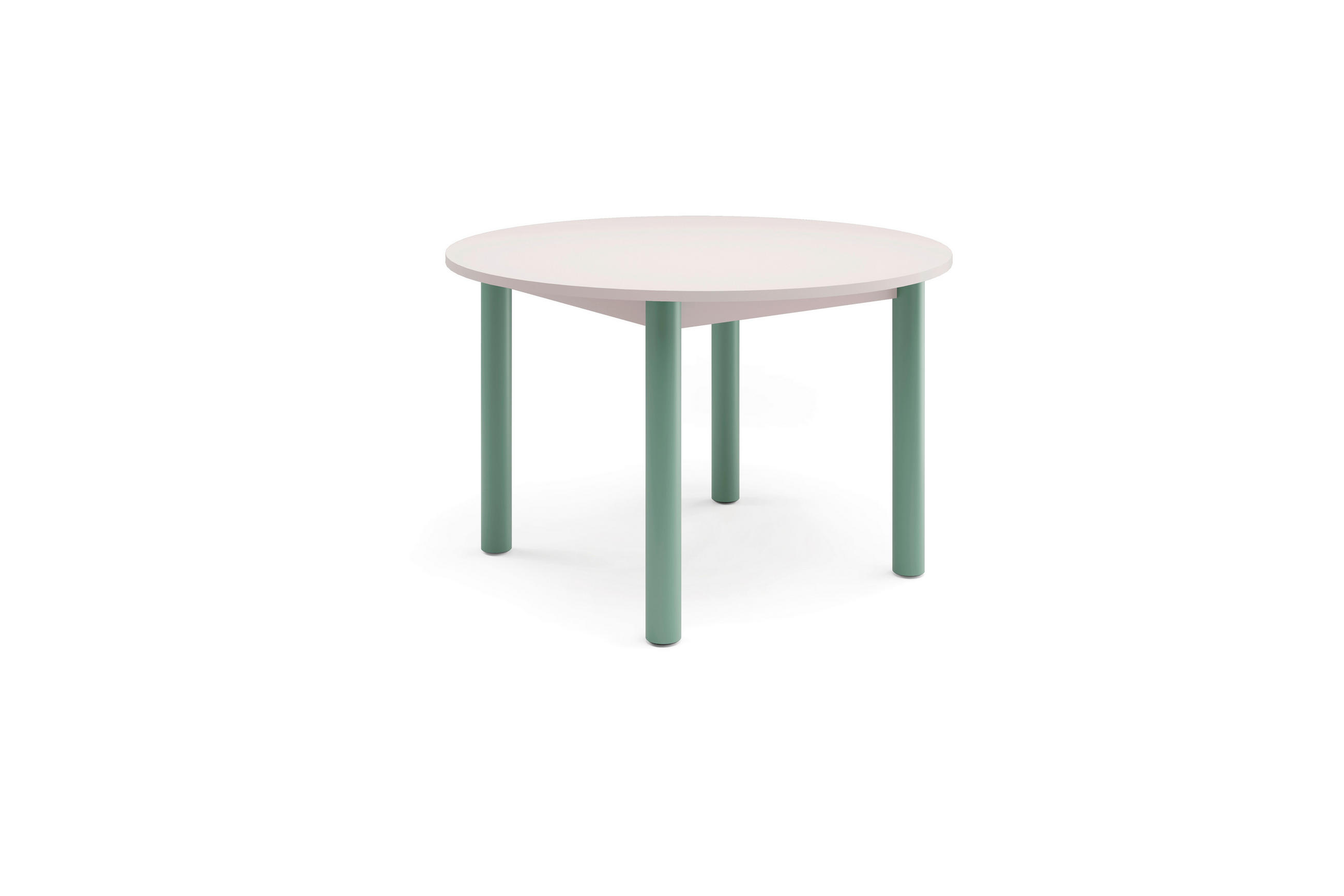 ESSTISCH in Metall, Holzwerkstoff 120/120/76 cm  - Greige/Salbeigrün, Natur, Holzwerkstoff/Metall (120/120/76cm) - Tom Tailor