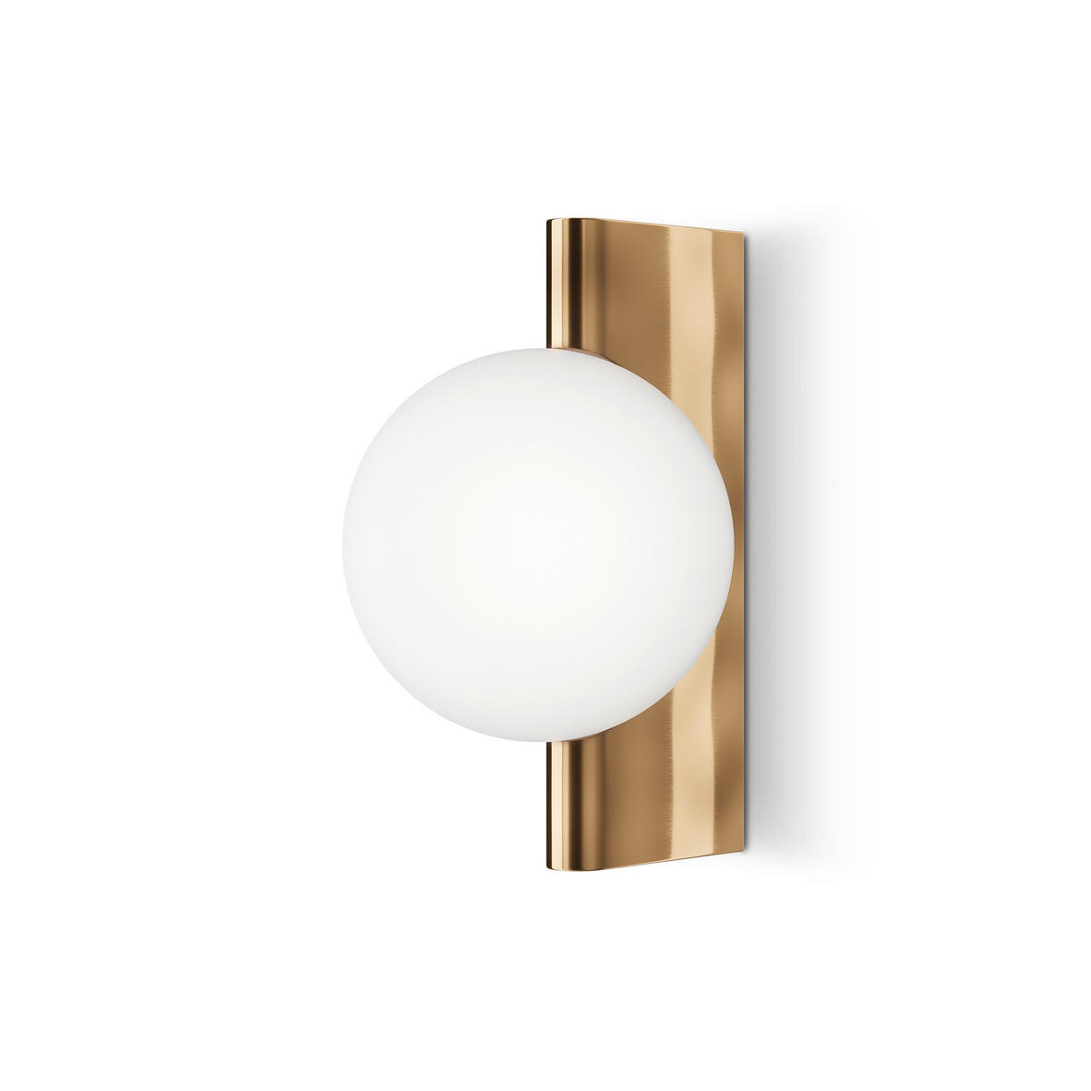 WANDLEUCHTE - Weiss/Messingfarben, Trend, Glas/Metall (18/30/21,5cm) - MAYTONI