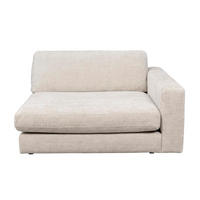 SOFFMODUL i ljusgrå  - ljusgrå, Design, metall/trä (129/56/150cm) - Rowico
