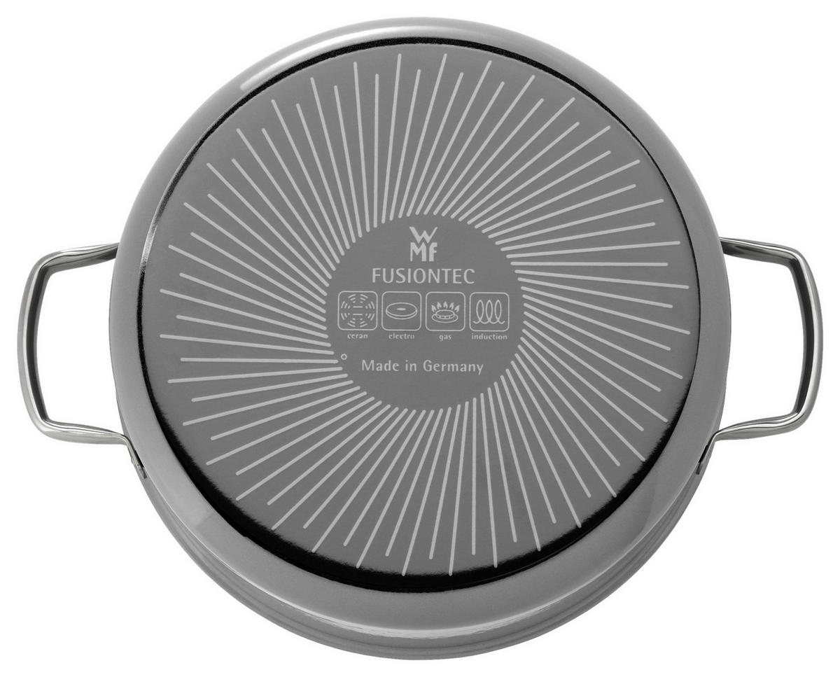 SCHMORTOPF FUSIONTEC 5,9 l  - Grau, Design, Glas/Metall (28cm) - WMF