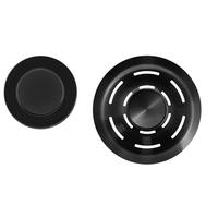 ZUGKNOPF 105051  - Schwarz, Basics, Metall (11,4+3,5cm) - HKT