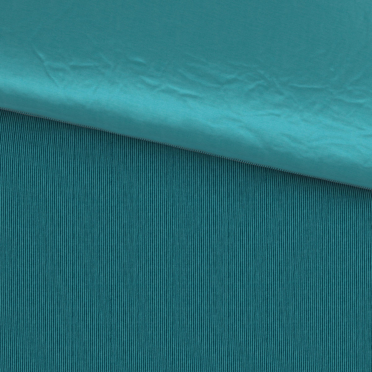 OBOUSTRANNÉ POVLEČENÍ, satén, petrolej, 135/200 cm - petrolej, textil (135/200cm) - Bio:Vio