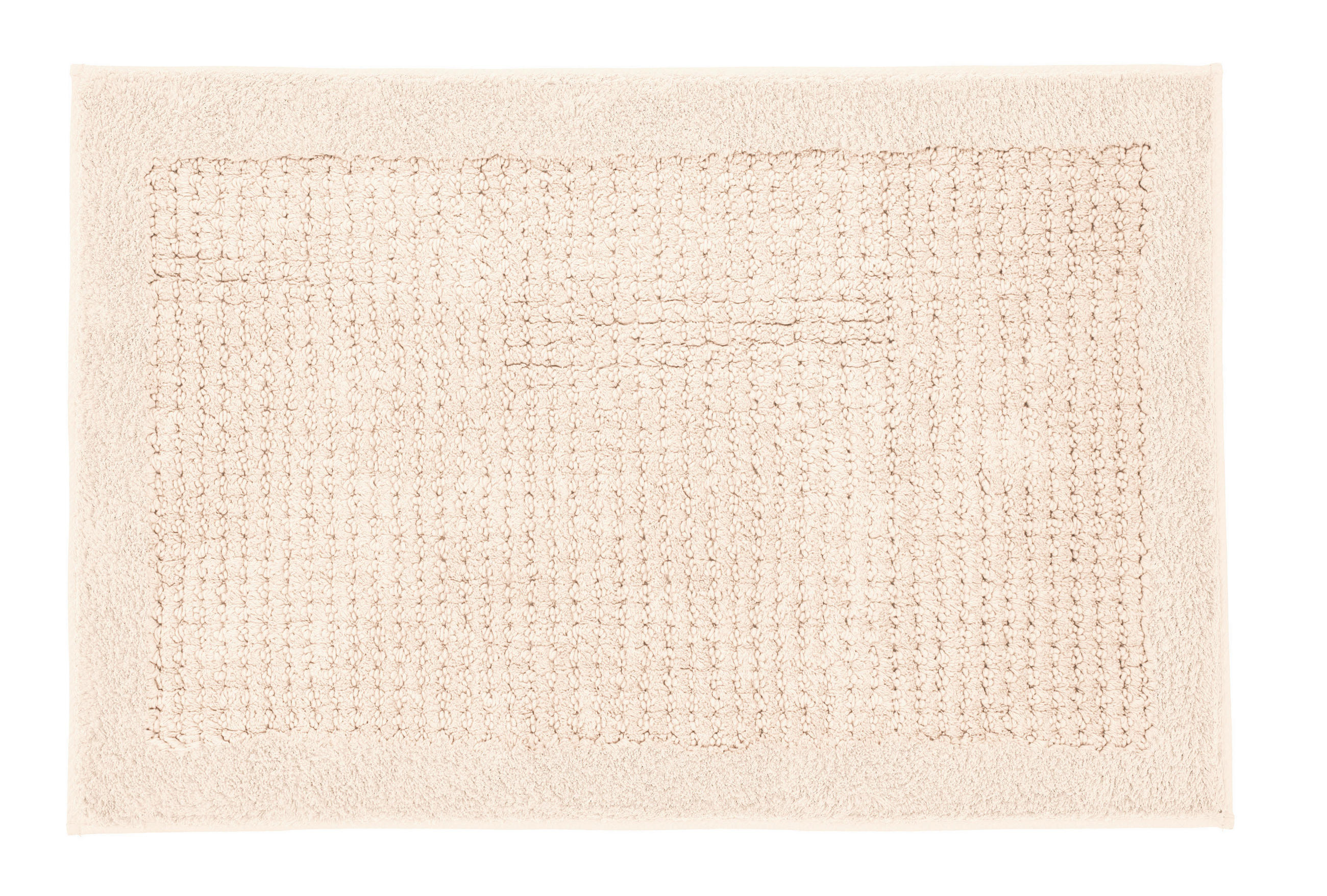 BADTEPPICH Beige 60/90 cm  - Beige, Basics, Kunststoff/Textil (60/90cm) - Kleine Wolke