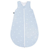 BABYSCHLAFSACK BEARS FAMILY    90   - Blau/Weiss, Basics, Textil (90null) - Avelia