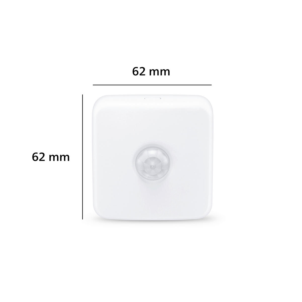 BEWEGUNGSMELDER 6,2/6,2/5 cm  - Weiß, Basics, Kunststoff (6,2/6,2/5cm) - Philips