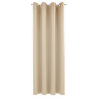 FERTIGVORHANG  black-out (lichtundurchlässig)  140/245 cm   - Champagner, Basics, Textil (140/245cm)