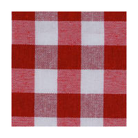 PANEL ZAVJESA crvena, bijela - bijela/crvena, Basics, tekstil/plastika (280cm)