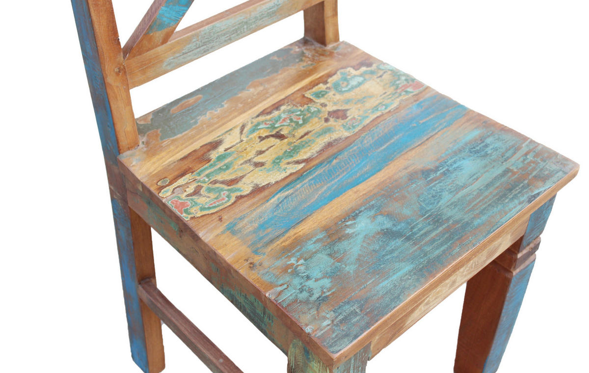 STUHL in Holz Multicolor  - Multicolor, MODERN, Holz (45/100/45cm) - MID.YOU