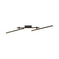 LED-DECKENLEUCHTE 106,4/76,4/10 cm   - Schwarz, Design, Kunststoff/Metall (106,4/76,4/10cm) - Schöner Wohnen