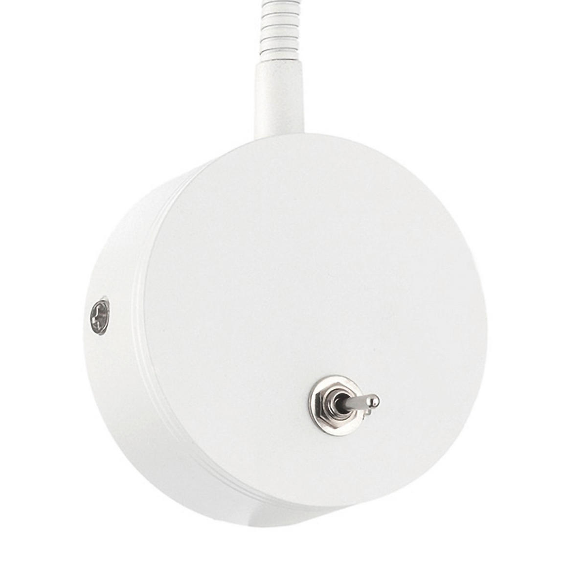 LED-WANDLEUCHTE 7/7/40 cm   - Weiß, Basics, Metall (7/7/40cm)