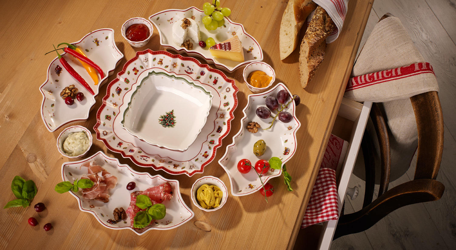 KROŽNIK TOY'S DELIGHT - večbarvno, Design, keramika (22cm) - Villeroy & Boch
