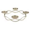 ADVENTSKRANZ  - Goldfarben, Design, Metall (33cm)