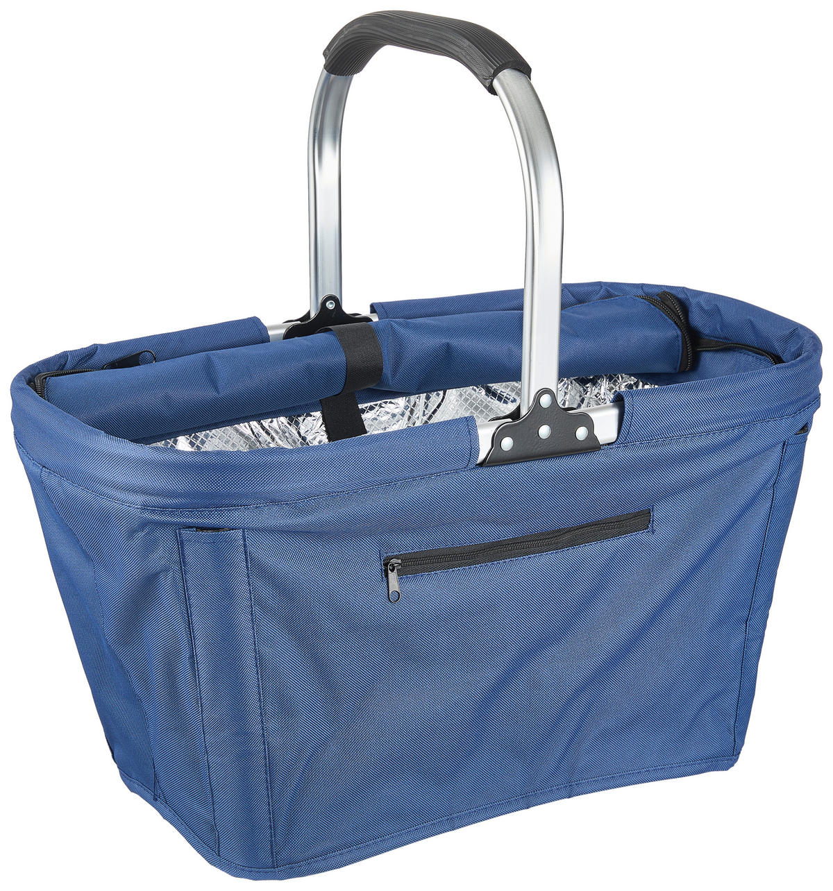 EINKAUFSKORB 30 L  - Dunkelblau, Basics, Kunststoff/Metall (50/27/27cm) - Boxxx
