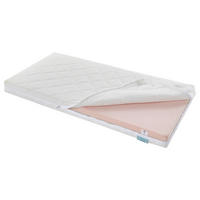 KINDERMATRATZE Twiny, 70/140 cm, Höhe ca. 9 cm  - Weiß, Basics, Textil (70/140cm) - Yatas