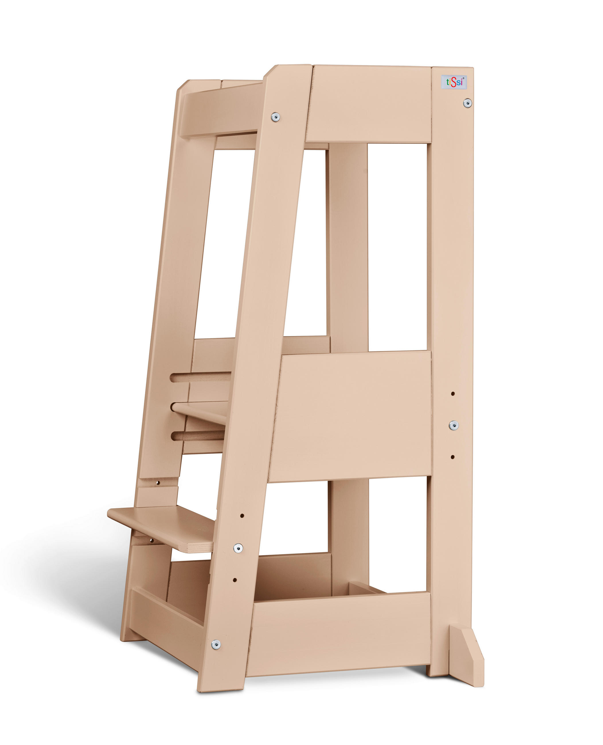 LERNTURM Felix  - Creme, Basics, Holz (40/91/45cm) - tiSsi