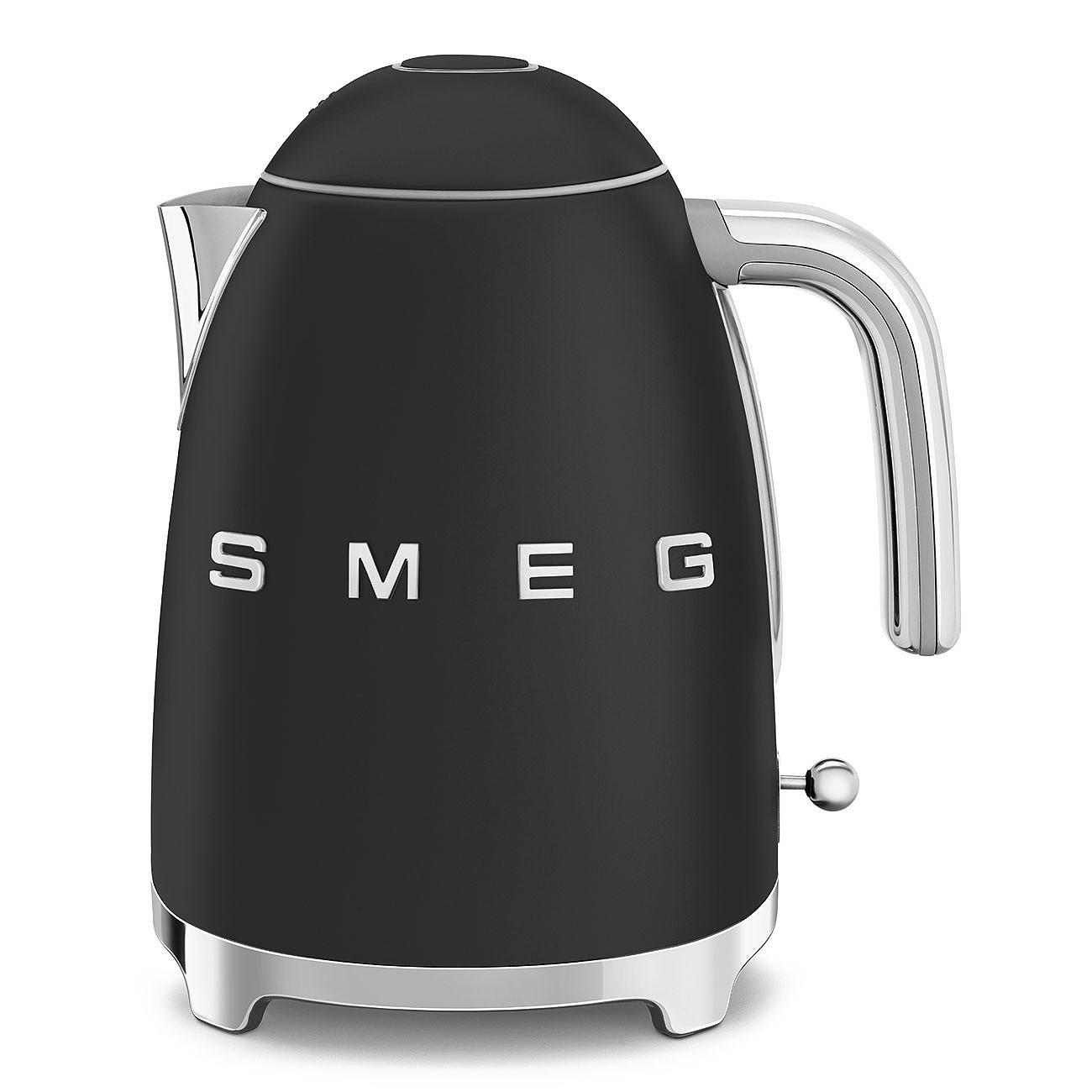 WASSERKOCHER 1.7 l  - Schwarz, Basics, Metall (26,6/24,8/17,1cm) - SMEG