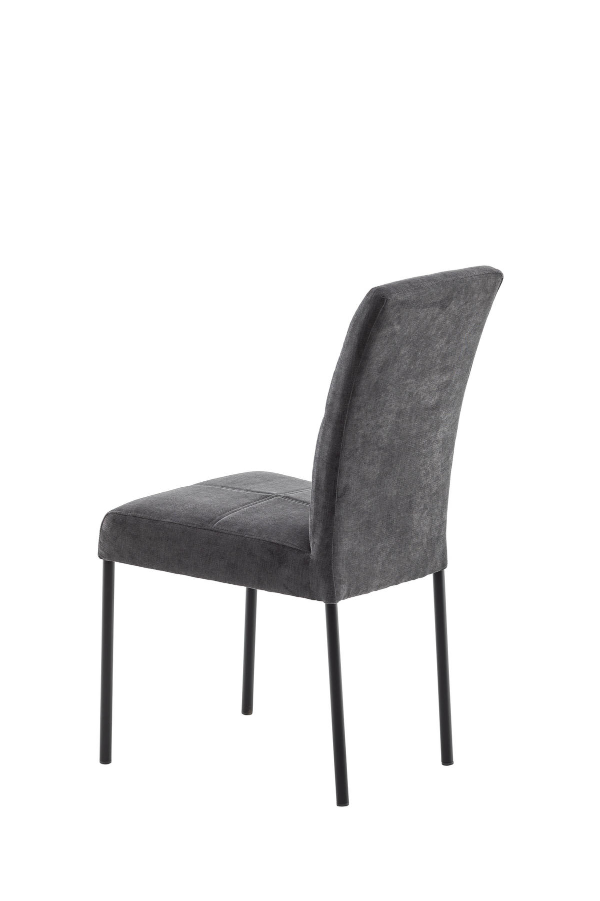 STOLICA  tamno siva  metal, tekstil      - tamno siva/crna, Moderno, metal/tekstil (46/91/61cm)