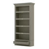 REGAL Pinie massiv Grau  - Bronzefarben/Grau, LIFESTYLE, Holz/Metall (117/238,5/46,5cm) - Livetastic