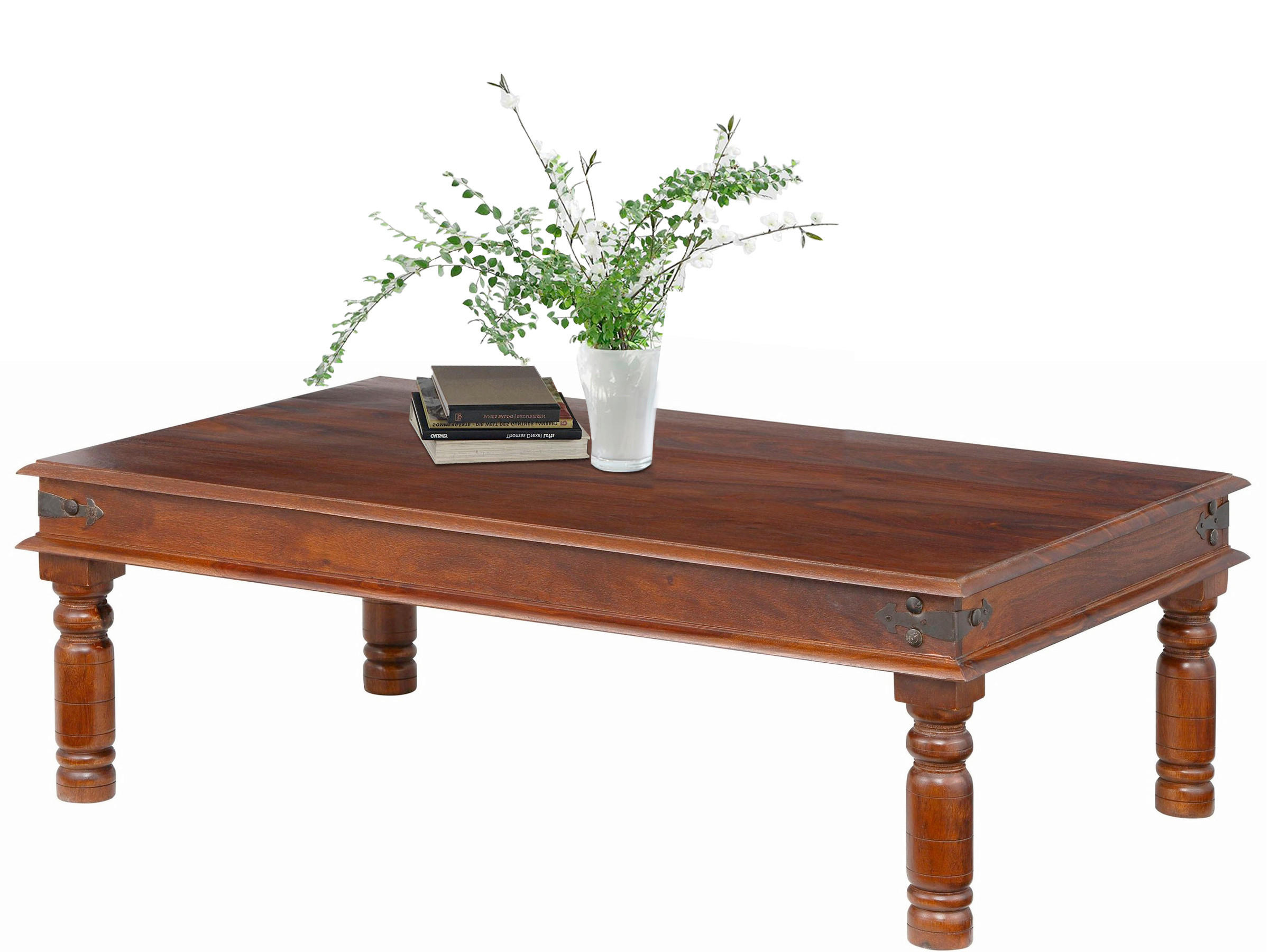 COUCHTISCH Jaya Mangoholz 120/75/40 cm rechteckig Braun  - Braun, Design, Holz (120/75/40cm) - MID.YOU