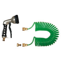 SPIRALGARTENSCHLAUCH C-6012 - Grün, Basics, Kunststoff