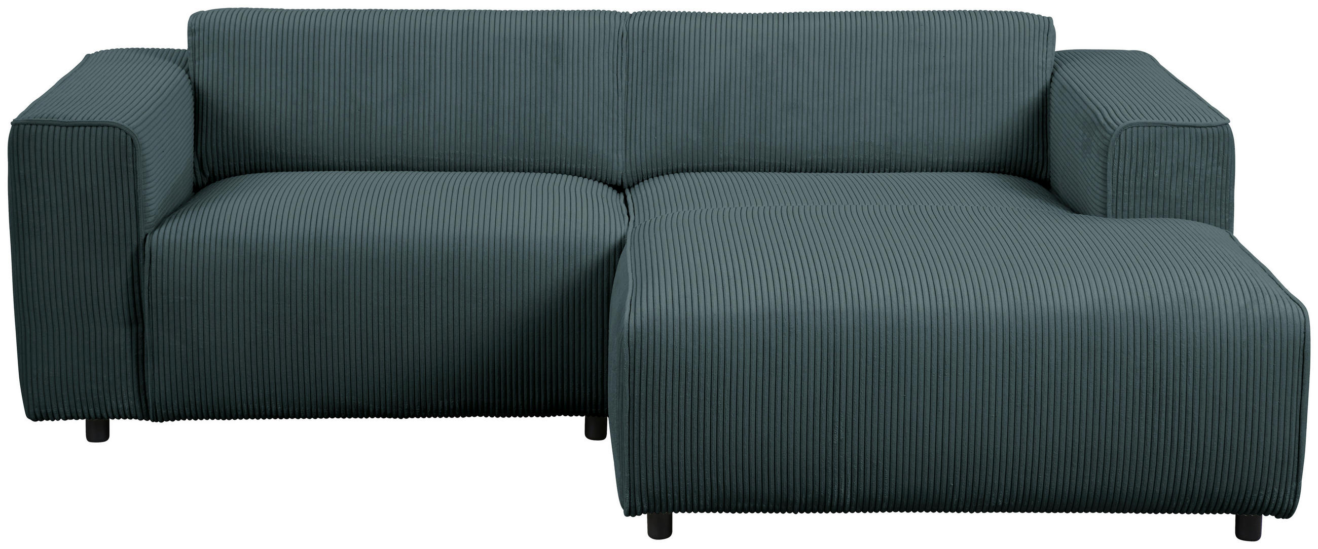 HÖRNSOFFA i manchester blå  - blå/svart, Design, textil/plast (234/161cm) - Livetastic