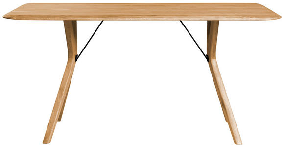 ESSTISCH Eiche vollmassiv rechteckig Eichefarben  - Eichefarben, KONVENTIONELL, Holz (180/90/76cm) - Linea Natura