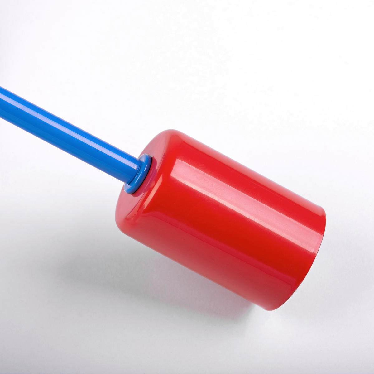 KINDERWANDLEUCHTE  - Weiß Hochglanz/Rot, KONVENTIONELL, Metall (200/200/240cm)