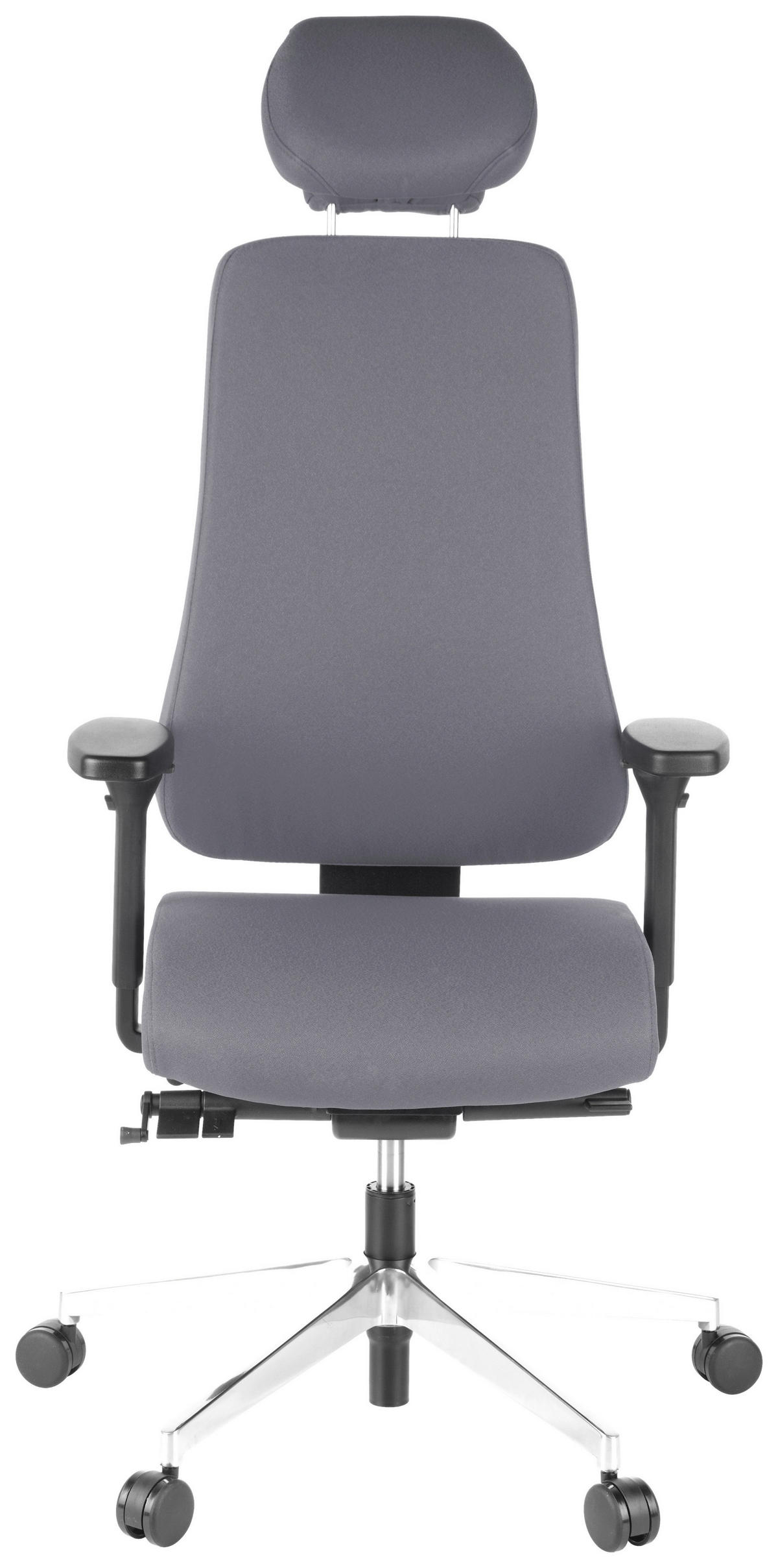 DREHSTUHL Flachgewebe Anthrazit  - Anthrazit, MODERN, Kunststoff/Textil (70/148/65cm) - MID.YOU